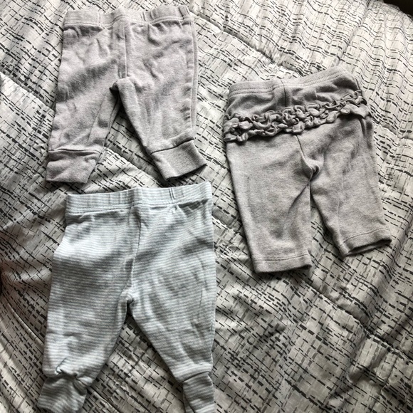 Carter’s 0-3 months leggings (3 piece bundle) - Picture 2 of 3